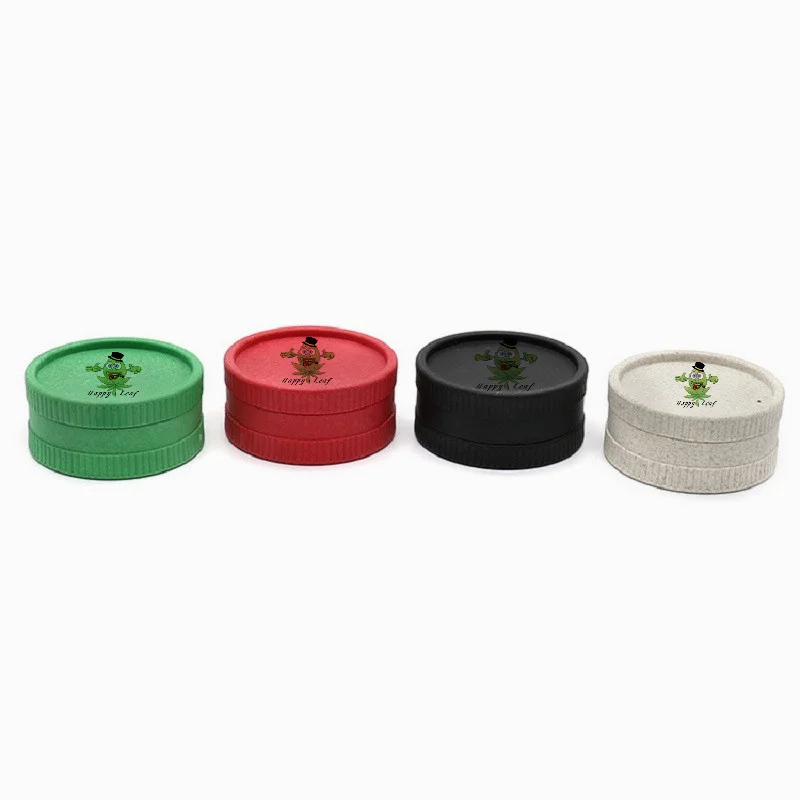 Happyleaf Biodegradable PE Tobacco Herb Grinder 2-Layer 56mm Plastic Weed Grinder Cigarette Crusher Grinder for Smoking
Happyleaf Biodegradable PE Tobacco Herb Grinder 2-Layer 56mm Plastic Weed Grinder Cigarette Crusher Grinder for Smoking