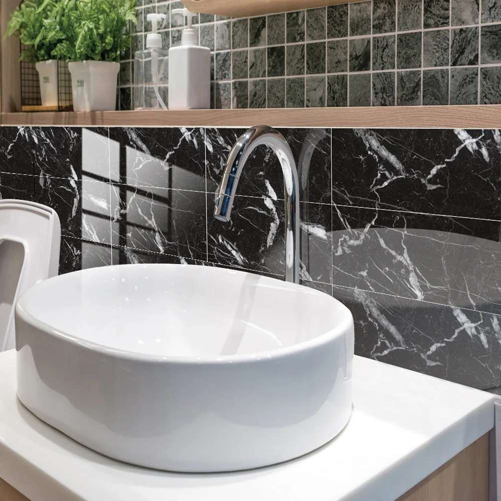 Marble Ceramic Tile Stickers Waterproof Vinyl Film Bathroom Kitchen Walls Home Decoration PVC Luxury Mural Panel Peel and Stick
Marble Ceramic Tile Stickers Waterproof Vinyl Film Bathroom Kitchen Walls Home Decoration PVC Luxury Mural Panel Peel and Stick