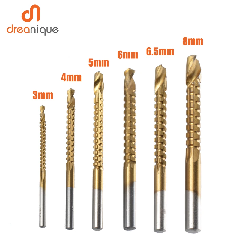 6pcs/set Cobalt Drill Bit Set Spiral Screw Metric Composite Tap Drill Bit Tap Twist drill bit set multi-function metal specia
6pcs/set Cobalt Drill Bit Set Spiral Screw Metric Composite Tap Drill Bit Tap Twist drill bit set multi-function metal specia