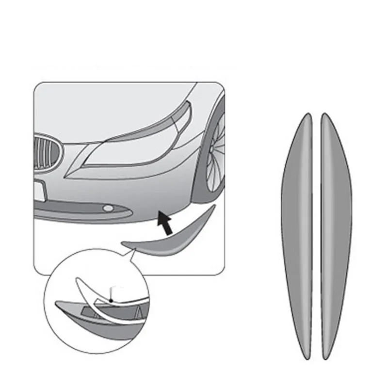 Car Corner Anti-Scratch Strip General Automobile Body Protective Strip Bumper Anti-Collision Rubber Decoration Front Rear Trim
Car Corner Anti-Scratch Strip General Automobile Body Protective Strip Bumper Anti-Collision Rubber Decoration Front Rear Trim