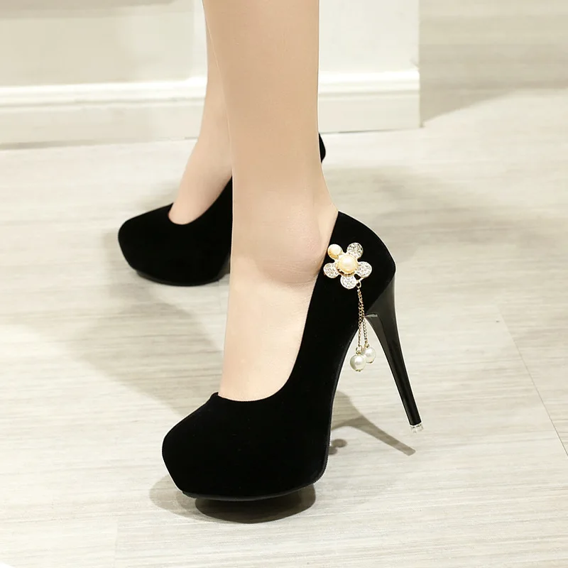 Fashion Thenew Women Shoes Flock Round Toe Party Thin Heels Flowers Highlights Shallow High heels wedding shoes 12cm High heels
Fashion Thenew Women Shoes Flock Round Toe Party Thin Heels Flowers Highlights Shallow High heels wedding shoes 12cm High heels