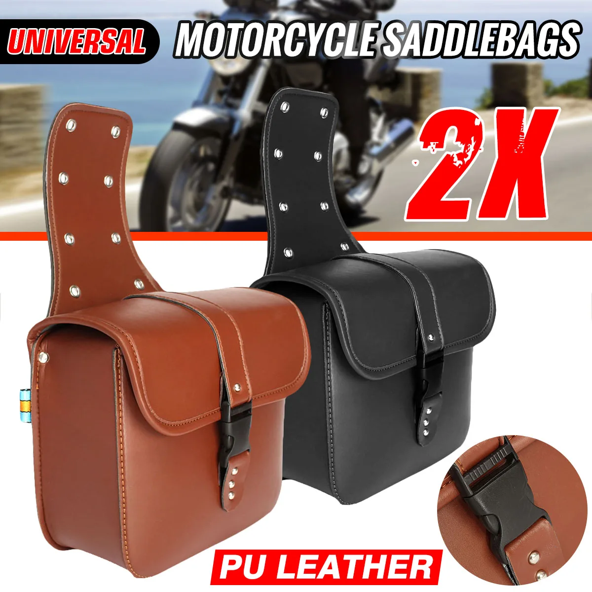Универсальные мотоциклетные сиденья, сумка для бокового инструмента Cafe Racer, сумка для багажа, водонепроницаемая седельная сумка для чоппер...
Универсальные мотоциклетные сиденья, сумка для бокового инструмента Cafe Racer, сумка для багажа, водонепроницаемая седельная сумка для чоппер...