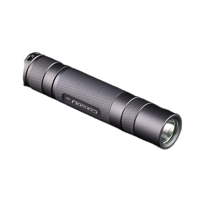 Фонарик Convoy S2+, светодиодный серый для езды на велосипеде, походов, самообороны
Фонарик Convoy S2+, светодиодный серый для езды на велосипеде, походов, самообороны
