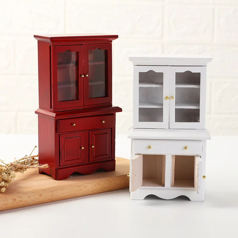 2021 New Mini 1:12 Dollhouse Furniture White Cabinet Kitchen Living Room Bedroom Shelf European Style Bookcase Model
2021 New Mini 1:12 Dollhouse Furniture White Cabinet Kitchen Living Room Bedroom Shelf European Style Bookcase Model