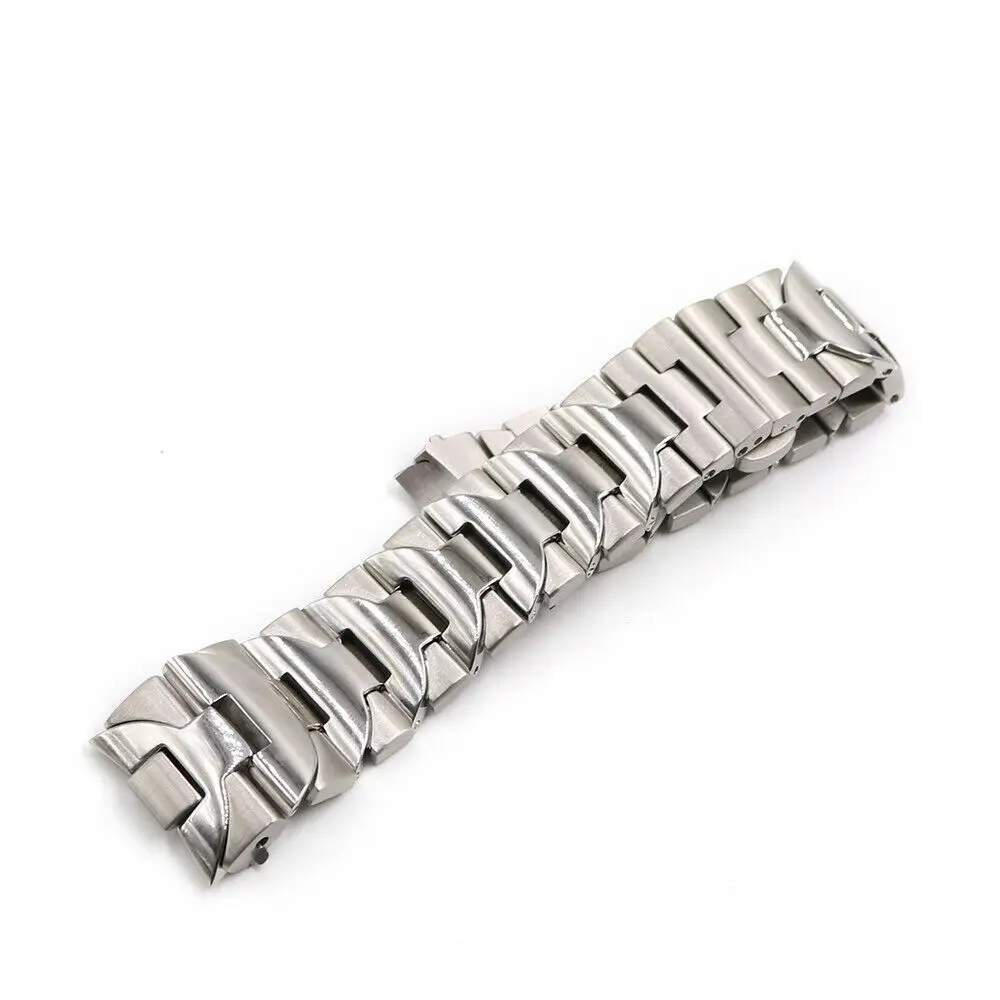 Rolamy TOP GARDE Newest Hot Sell 24mm Sliver Screw Solid Curved Steel Wrist Watch band Bracelet For Panerai PAM Luminor 44mm
Rolamy TOP GARDE Newest Hot Sell 24mm Sliver Screw Solid Curved Steel Wrist Watch band Bracelet For Panerai PAM Luminor 44mm