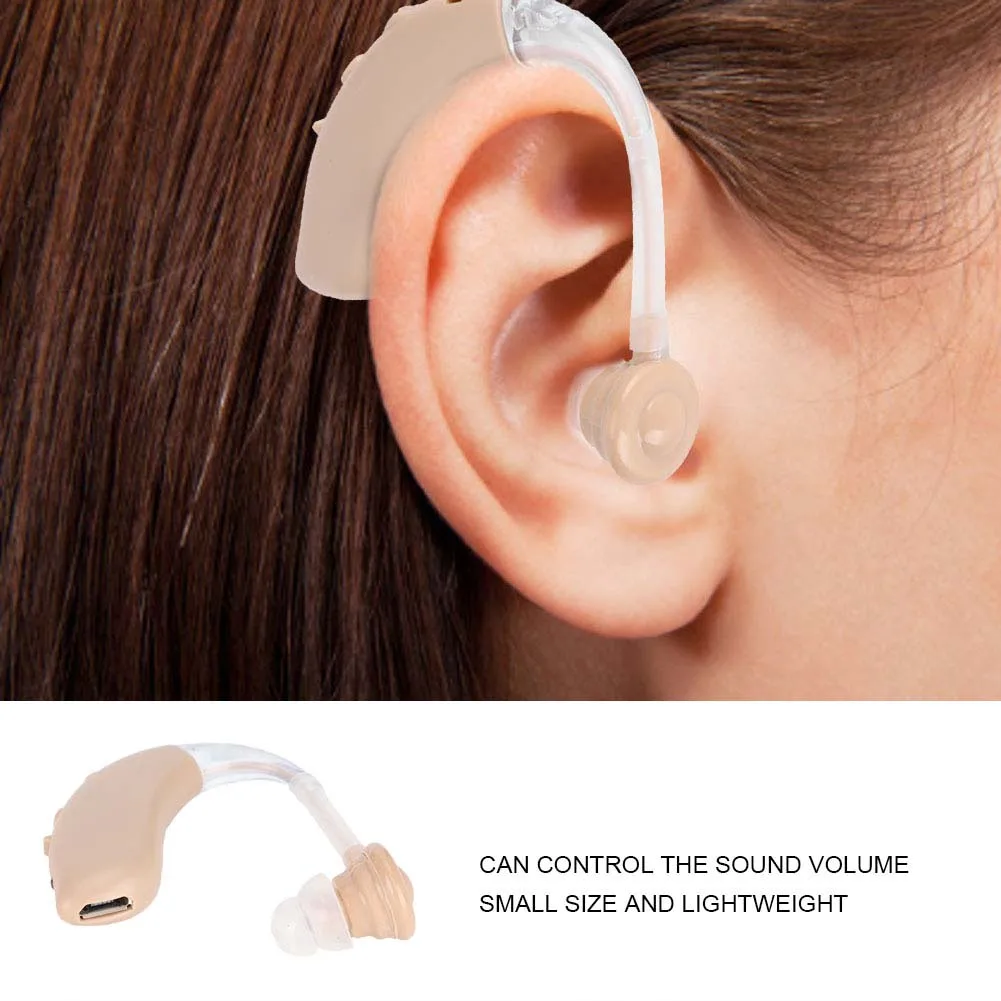 G-25 Hearing Aids Rechargeable Ear Sound Amplifier Elder Hearing Aid US Plug 100-240V USB Cab Adjustable Portable Device Hearing
G-25 Hearing Aids Rechargeable Ear Sound Amplifier Elder Hearing Aid US Plug 100-240V USB Cab Adjustable Portable Device Hearing