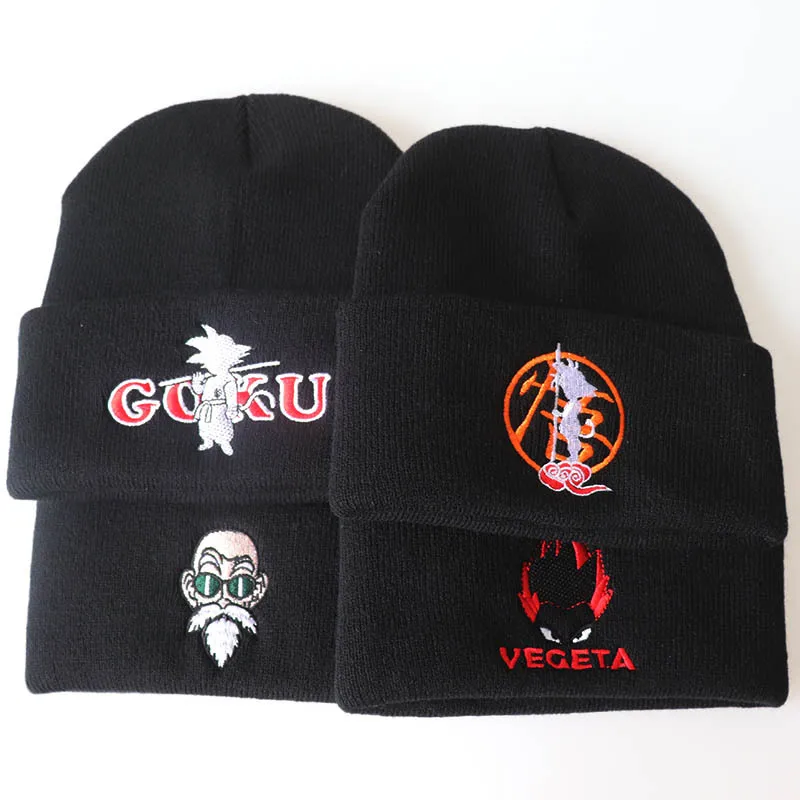 Anime Son Goku Hat Cosplay Master Roshi knitted Cap Cartoon Cute Vegeta Kids Adult
Anime Son Goku Hat Cosplay Master Roshi knitted Cap Cartoon Cute Vegeta Kids Adult
