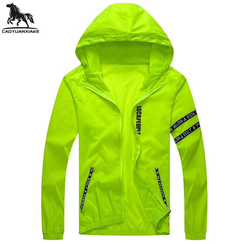 Jacket Men spring autumn New mens Thin Sun protection clothing Splicing Hooded jackets men coat casual windbreakers Men's coats
Jacket Men spring autumn New mens Thin Sun protection clothing Splicing Hooded jackets men coat casual windbreakers Men's coats