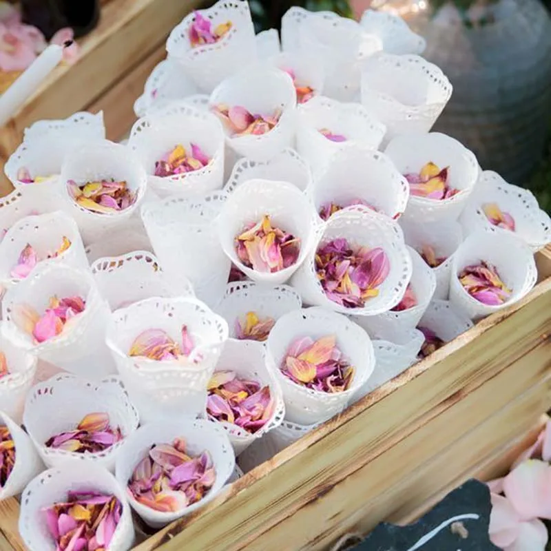 200pcs Wedding decoration White Lace Paper Candy Wrapper cone Placemats Birthday Party Baby Shower kitchen oil-absorbing sheet
200pcs Wedding decoration White Lace Paper Candy Wrapper cone Placemats Birthday Party Baby Shower kitchen oil-absorbing sheet