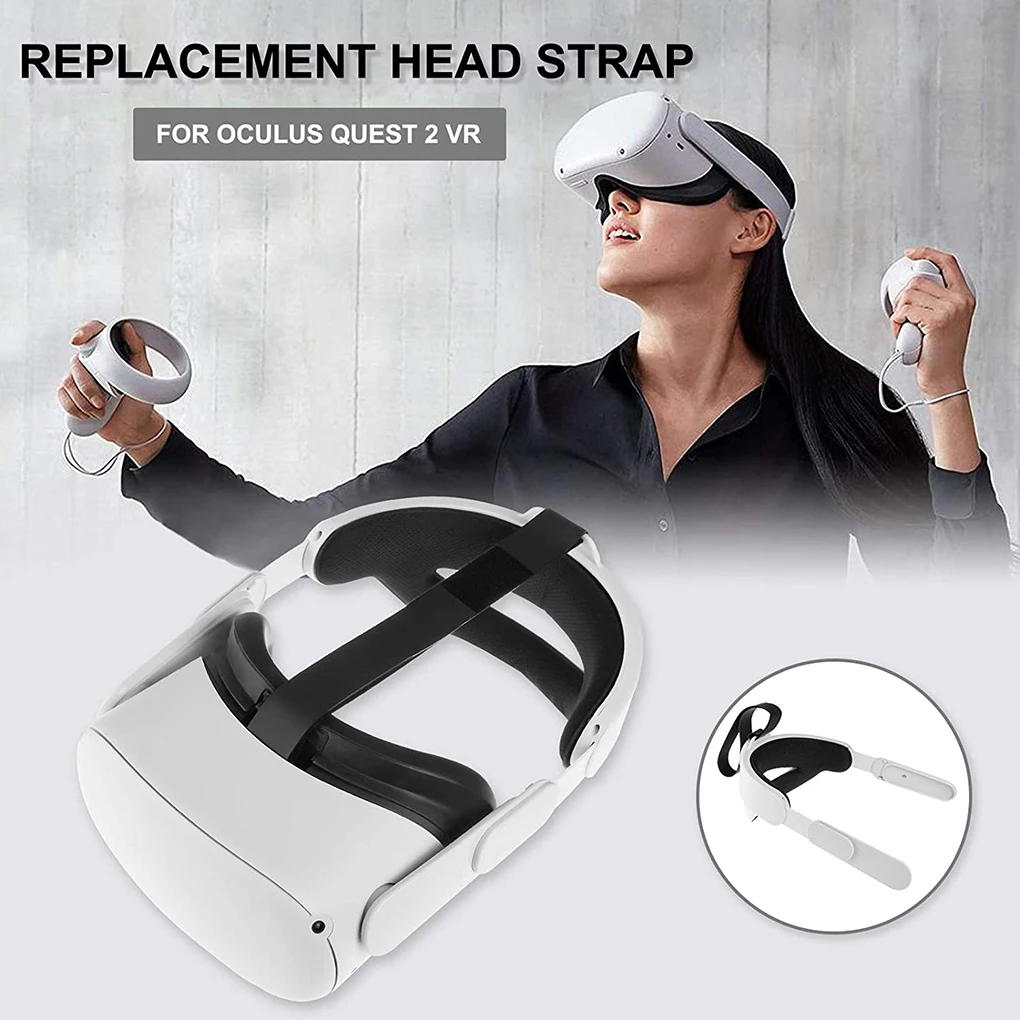 for Oculus Quest 2 Head Strap Comfort-Virtual Reality Support VR Strap For Oculus Quest 2 Accessories Adjustable Halo Strap
for Oculus Quest 2 Head Strap Comfort-Virtual Reality Support VR Strap For Oculus Quest 2 Accessories Adjustable Halo Strap