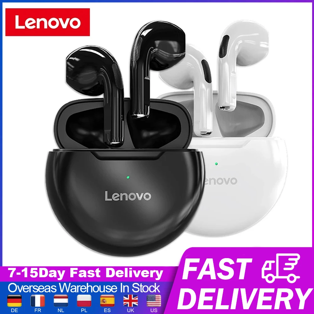 Lenovo HT38 Wireless Bluetooth 5.0 Earphones Waterproof TWS 9D Stereo Sound Touch Control Low Latency Gaming Earbuds with Mic
Lenovo HT38 Wireless Bluetooth 5.0 Earphones Waterproof TWS 9D Stereo Sound Touch Control Low Latency Gaming Earbuds with Mic