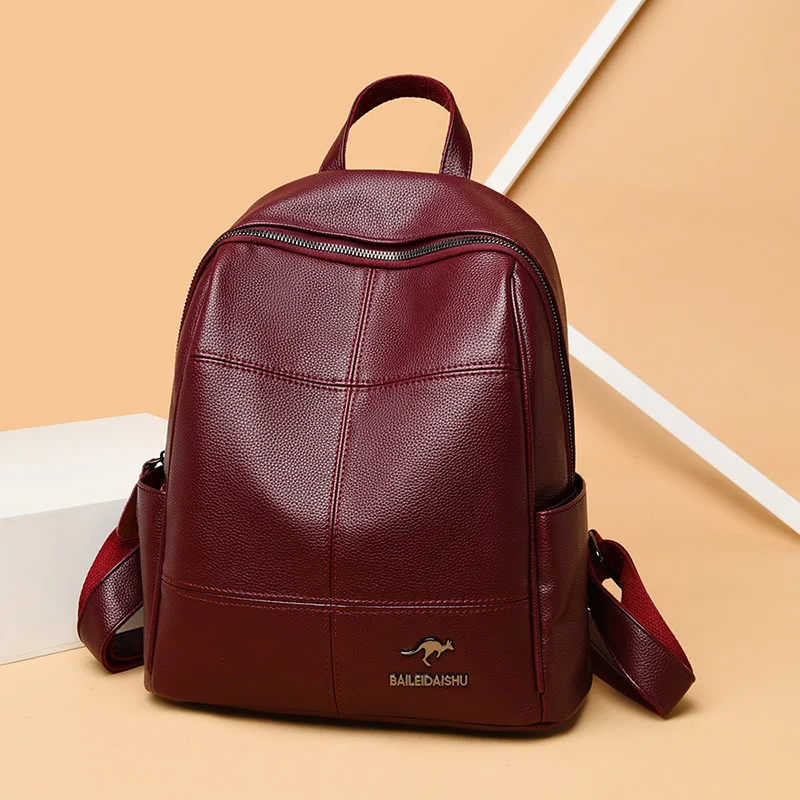 Winter Preppy Style Teenager Back Pack Soft Leather Plaid Pattern Backbag for Women Waterproof Casual Style Portable Packbag Sac 
Winter Preppy Style Teenager Back Pack Soft Leather Plaid Pattern Backbag for Women Waterproof Casual Style Portable Packbag Sac