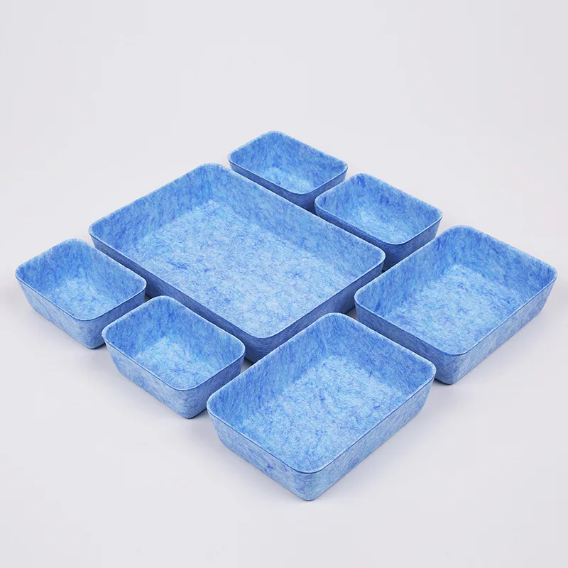 7Pcs/Set Felt Fabric Sundries Makeup Storage Box Office Stationery Organizer Desktop Snacks Food Container Tool Key Box Storage
7Pcs/Set Felt Fabric Sundries Makeup Storage Box Office Stationery Organizer Desktop Snacks Food Container Tool Key Box Storage