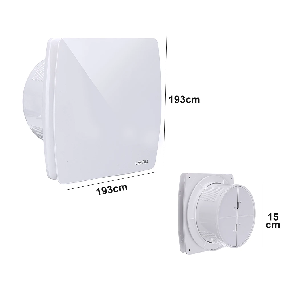 18W 220V 6inch Exhaust Fan Low Noise Ventilator Fan Home Bathroom Kitchen Bedroom Toilet Hotel Wall Silent Extractor Exhaust Fan
18W 220V 6inch Exhaust Fan Low Noise Ventilator Fan Home Bathroom Kitchen Bedroom Toilet Hotel Wall Silent Extractor Exhaust Fan