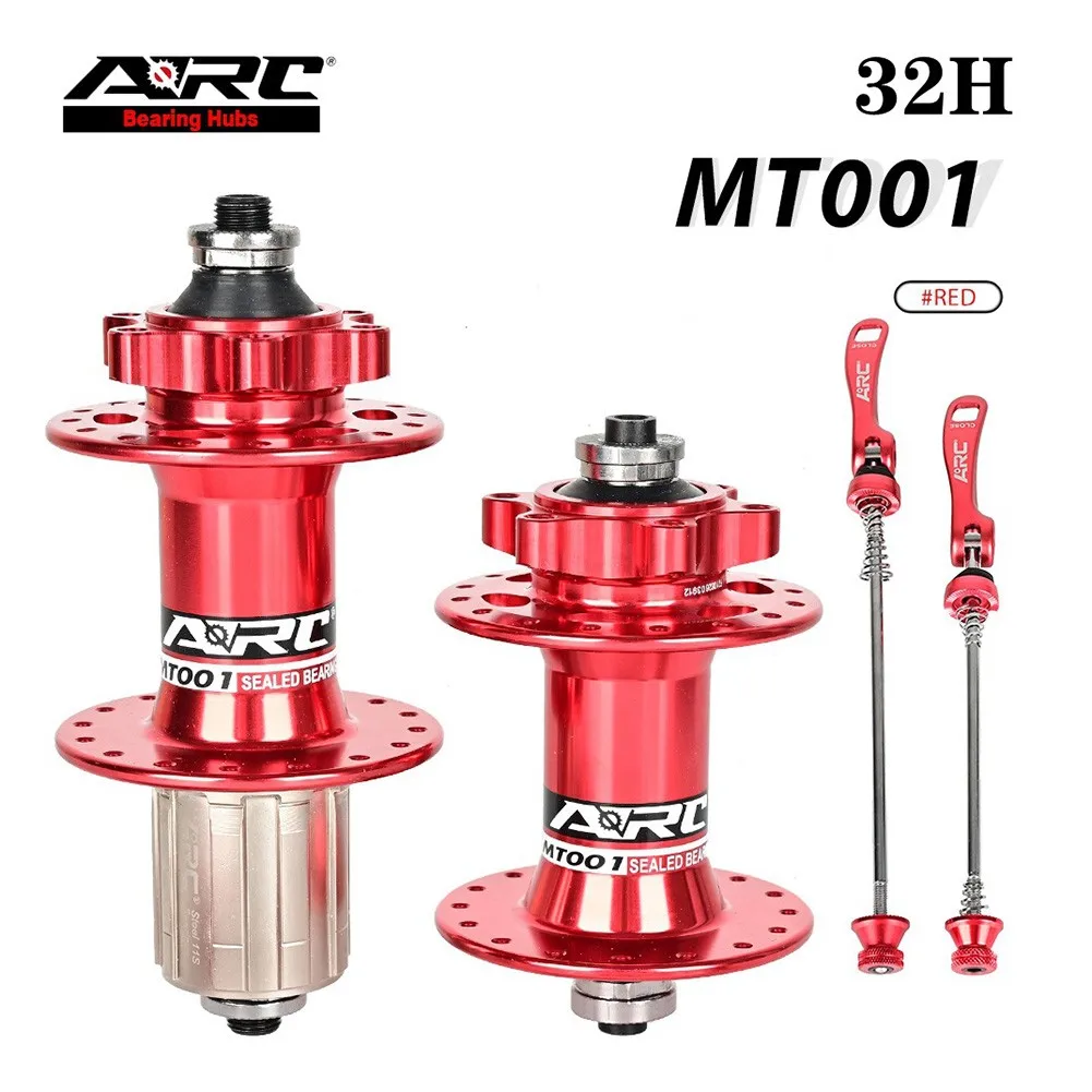 ARC Bike Hub Set Front Rear Bicycle Hubs Quick Release Skewer 135MM MTB MTB Bike Hub 32/36 Hole 3 Claws 1 Tooth 36 Clink
ARC Bike Hub Set Front Rear Bicycle Hubs Quick Release Skewer 135MM MTB MTB Bike Hub 32/36 Hole 3 Claws 1 Tooth 36 Clink