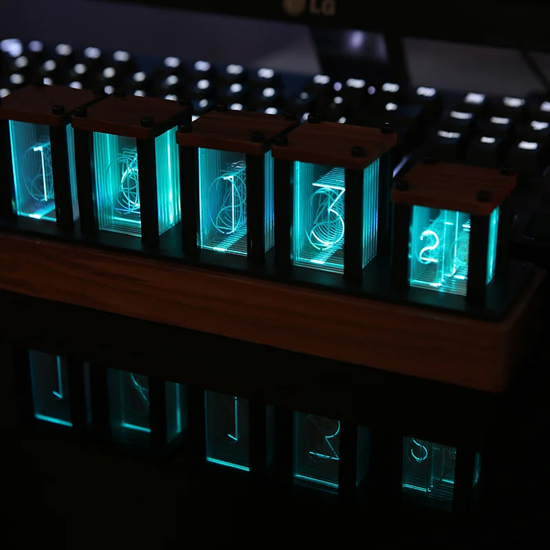 Настольные часы в стиле киберпанк 2021, часы с имитацией сияния RGB Nixie Tube, креативные светодиодные электронные цифровые деревянные прикроватн...
Настольные часы в стиле киберпанк 2021, часы с имитацией сияния RGB Nixie Tube, креативные светодиодные электронные цифровые деревянные прикроватн...