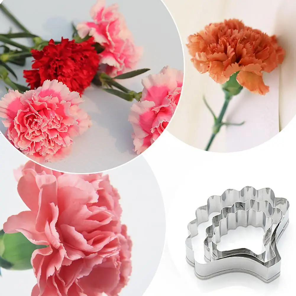 HOT SALES!! New Arrival 3Pcs Carnation Flower Petal Fondant Baking Mold Biscuit Cookie Cake Decor Cutter Wholesales Dropshipping
HOT SALES!! New Arrival 3Pcs Carnation Flower Petal Fondant Baking Mold Biscuit Cookie Cake Decor Cutter Wholesales Dropshipping