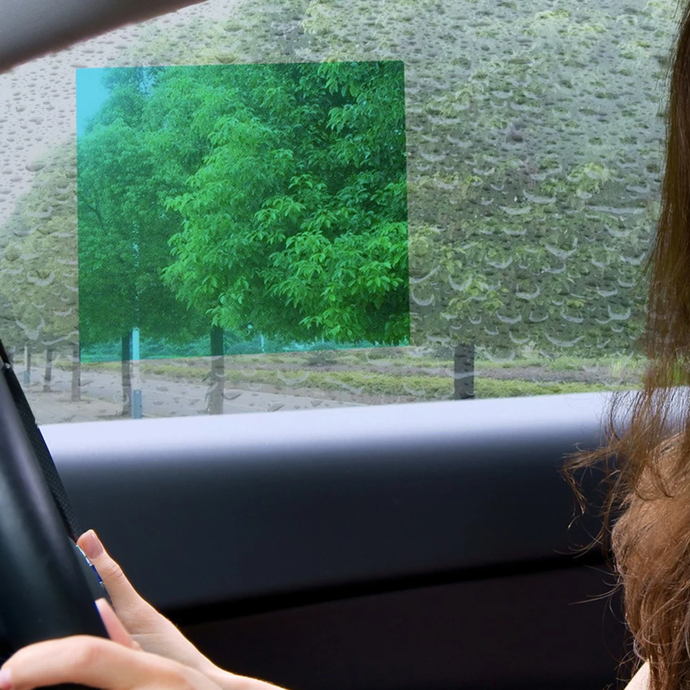 Автомобильное зеркало заднего вида защитная пленка Анти-Туман Дождь Окно
