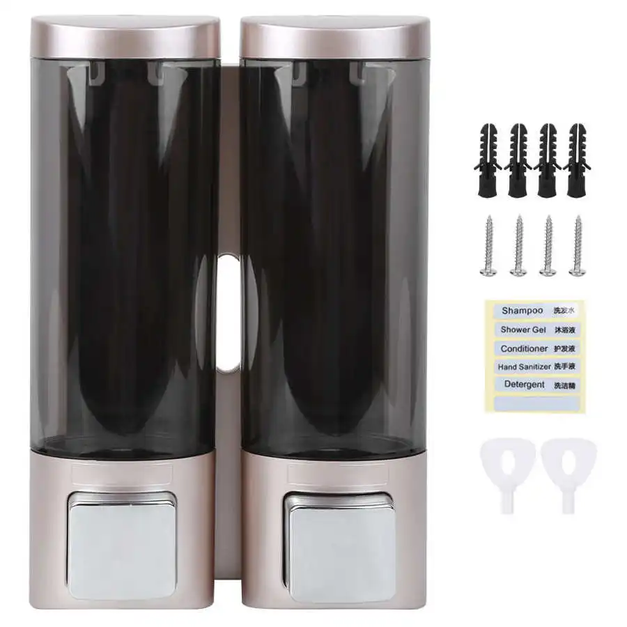 Touchless Soap Dispenser 200ml Double Headed Wall Mounted Manual Soap Dispenser for Home Soap Dispenser
Touchless Soap Dispenser 200ml Double Headed Wall Mounted Manual Soap Dispenser for Home Soap Dispenser