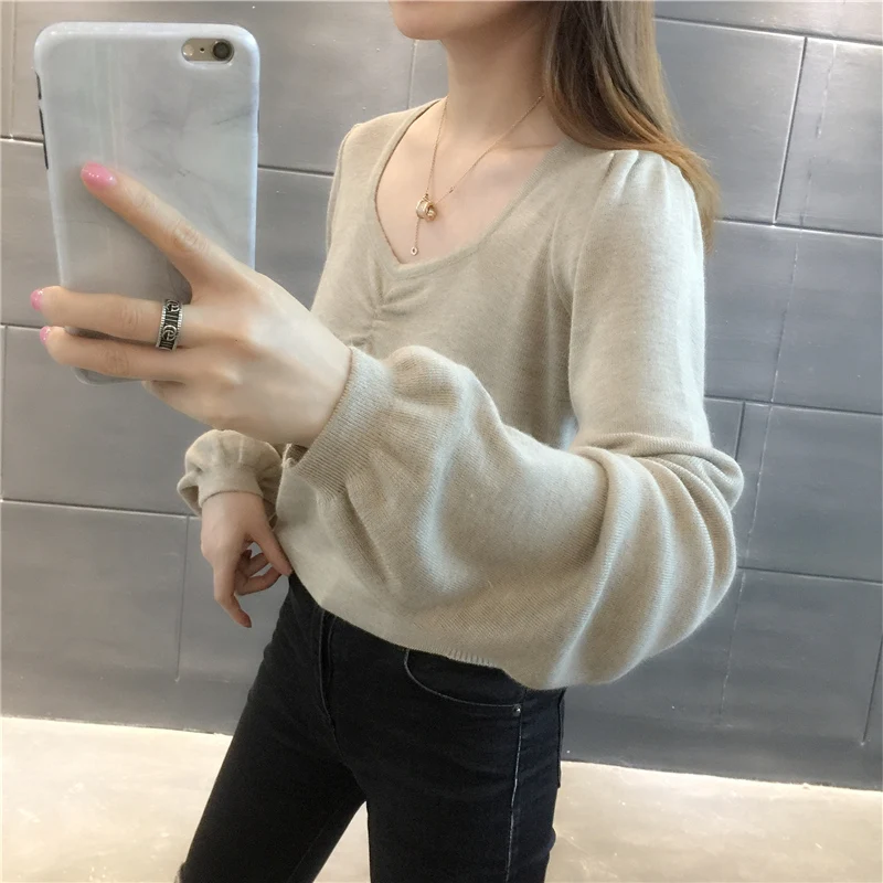 Room 197371, under the lateral line 3 collaosed v-neck knitting lantern sleeve short unlined upper garment to 54
Room 197371, under the lateral line 3 collaosed v-neck knitting lantern sleeve short unlined upper garment to 54