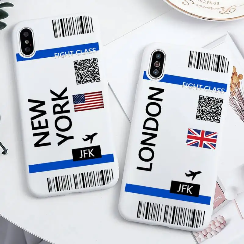 Cute FIRST CLASS PLANE TICKET Phone Case Candy Color for iPhone 6 6S 7 8 11 12 XS X SE 2020 XR mini pro Plus MAX funda
Cute FIRST CLASS PLANE TICKET Phone Case Candy Color for iPhone 6 6S 7 8 11 12 XS X SE 2020 XR mini pro Plus MAX funda