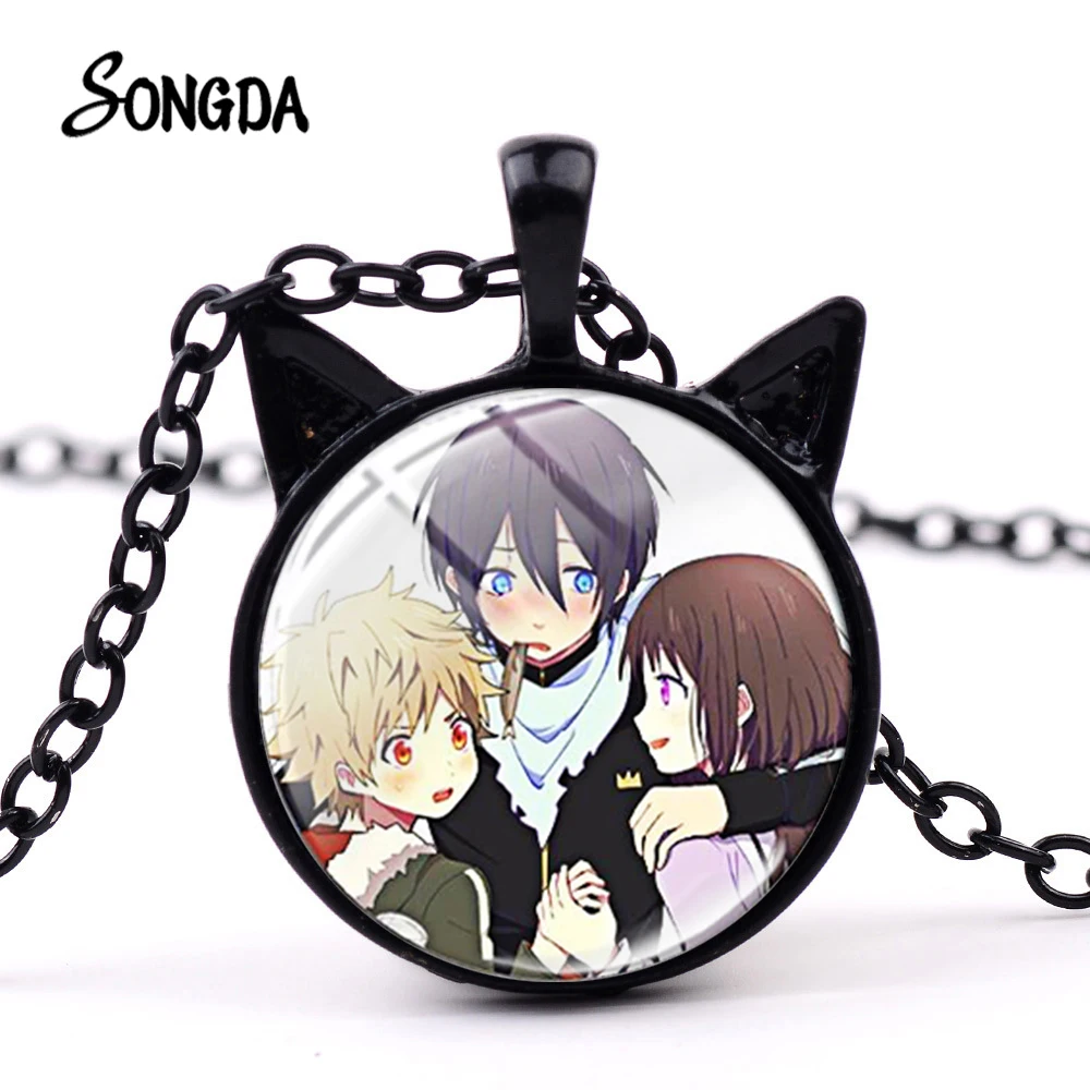 Ожерелье Аниме норагами Aragoto Yukine Yato Hiyori фигурка из мультфильма стеклянный купол
