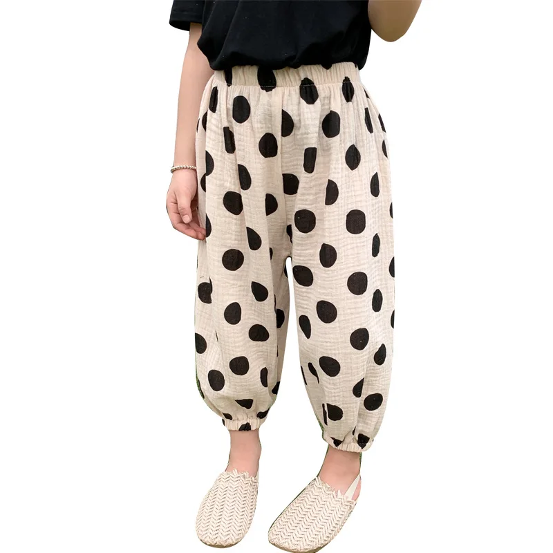 Children's summer thin trousers girls pure cotton comfortable breathable casual pants anti-mosquito bloomers 
Children's summer thin trousers girls pure cotton comfortable breathable casual pants anti-mosquito bloomers