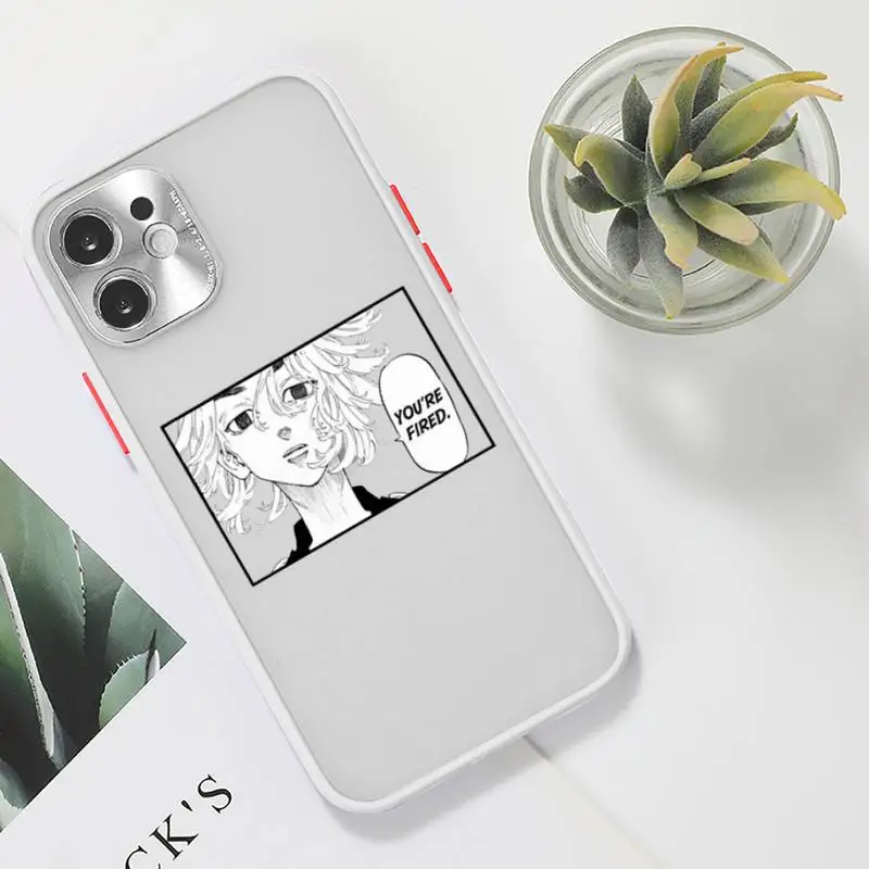 Tokyo Revengers manjiro sano Phone Case For iPhone 12 11 Mini Pro XR XS Max 7 8 Plus X Matte transparent White Back Cover
Tokyo Revengers manjiro sano Phone Case For iPhone 12 11 Mini Pro XR XS Max 7 8 Plus X Matte transparent White Back Cover