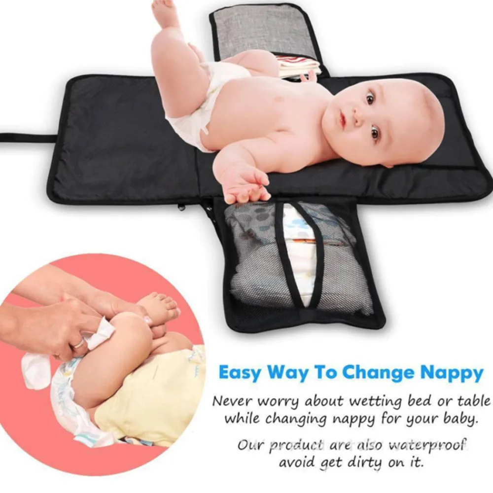 New 3 in 1 Waterproof Changing Pad Diaper Travel Multifunction Portable Baby Diaper Cover Mat Clean Hand Folding Diaper Bag
New 3 in 1 Waterproof Changing Pad Diaper Travel Multifunction Portable Baby Diaper Cover Mat Clean Hand Folding Diaper Bag