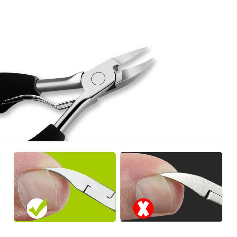 Nail Clippers for Thick or Ingrown Nails Toenail Fingernails Stainless Steel Scissors BM88
Nail Clippers for Thick or Ingrown Nails Toenail Fingernails Stainless Steel Scissors BM88
