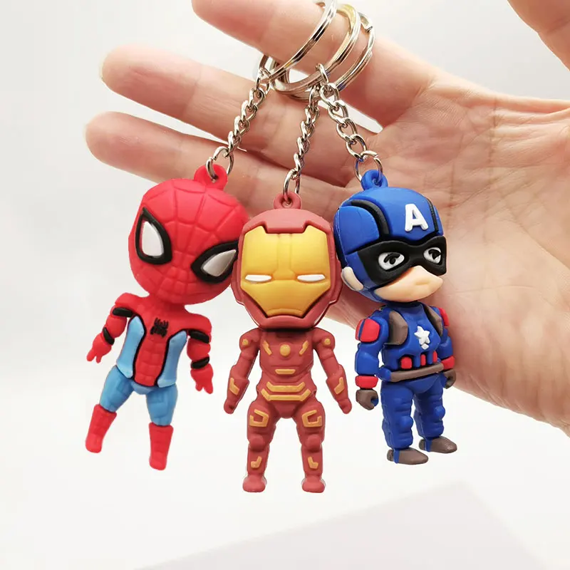 Marvel Avengers Keychain Figures Anime Toys Iron Man Captain America Action Figure Spider Man Model Dolls Marvel Animation Gifts
Marvel Avengers Keychain Figures Anime Toys Iron Man Captain America Action Figure Spider Man Model Dolls Marvel Animation Gifts