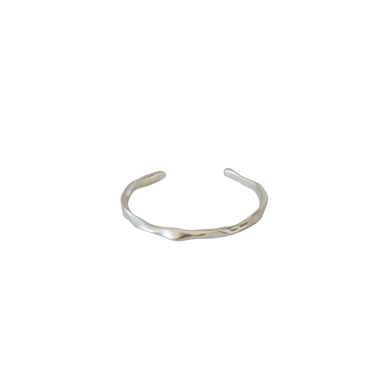 925 Sterling Silver Bracelet ins Simple Irregular Convex Surface Bangle Female Wild Silver Bracelet
925 Sterling Silver Bracelet ins Simple Irregular Convex Surface Bangle Female Wild Silver Bracelet