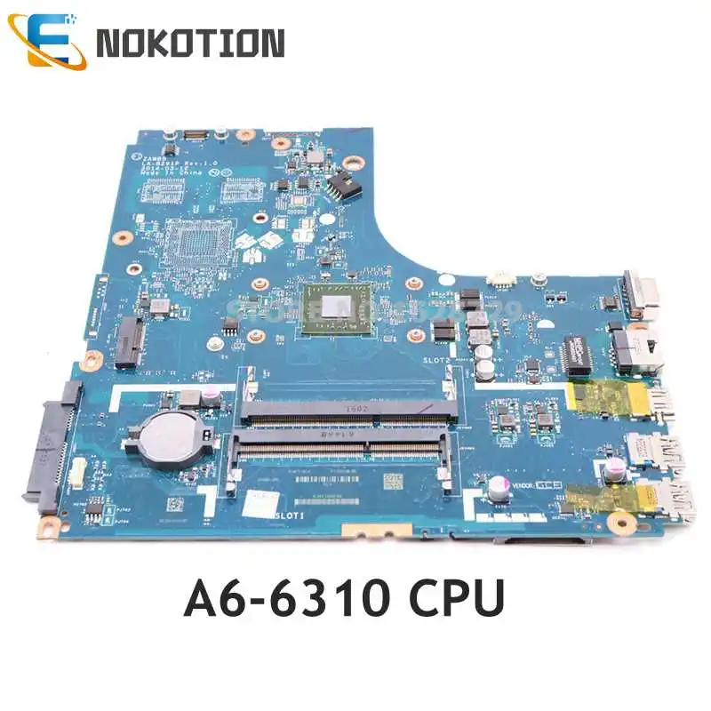 NOKOTION 5B20G36755 LA-B291P MAIN BOARD For LENOVO IdeaPad B50-45 Laptop Motherboard A6-6310 CPU DDR3
NOKOTION 5B20G36755 LA-B291P MAIN BOARD For LENOVO IdeaPad B50-45 Laptop Motherboard A6-6310 CPU DDR3