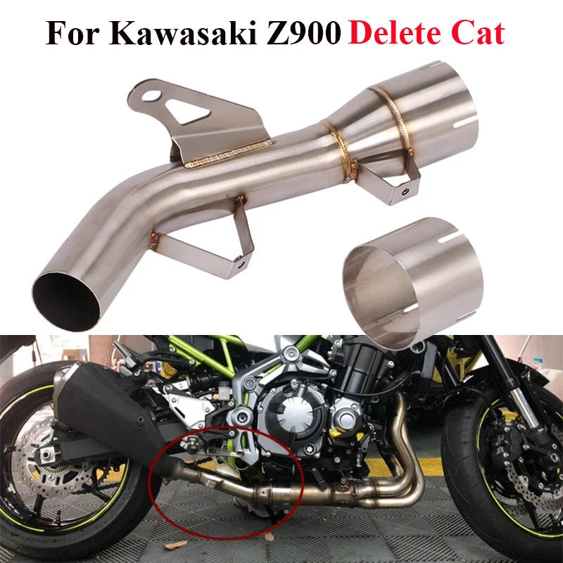 Slip On For Kawasaki Z900 2017 2018 2019 2020 Exhaust Modified Motorcycle Escape Middle Link Pipe Delete Eliminator Enhanced
Slip On For Kawasaki Z900 2017 2018 2019 2020 Exhaust Modified Motorcycle Escape Middle Link Pipe Delete Eliminator Enhanced