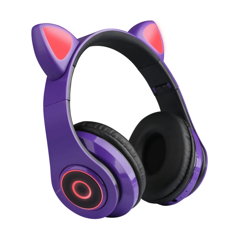 Wireless Headphone Cat Ear With Mic Bluetooth Earphone Stereo Bass Helmets Children Girl Gift Earbuds PC Phone Headset Gamer
Wireless Headphone Cat Ear With Mic Bluetooth Earphone Stereo Bass Helmets Children Girl Gift Earbuds PC Phone Headset Gamer