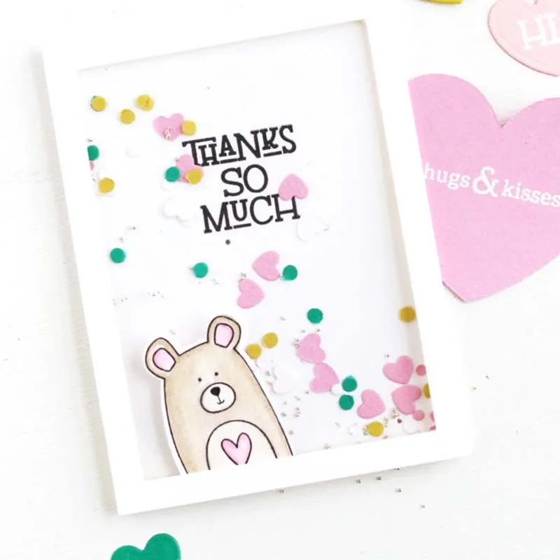 Panda Bear Phrase Stamp and Dies 2021 Transparent Clear Silicone Stamp Cutting Die Set for DIY Scrapbooking Photo Decorative
Panda Bear Phrase Stamp and Dies 2021 Transparent Clear Silicone Stamp Cutting Die Set for DIY Scrapbooking Photo Decorative