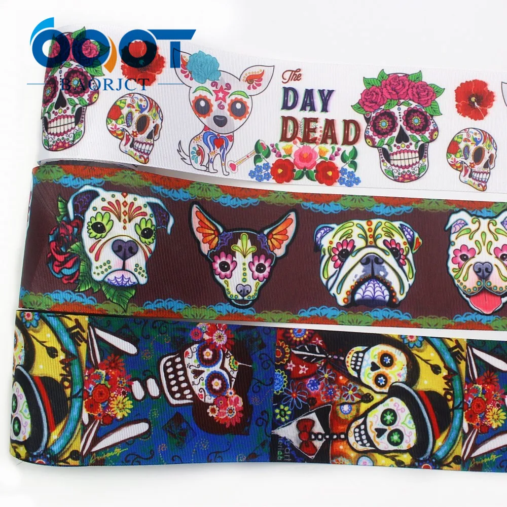 OOOT BAORJCT I-19825-1991,75mm 10yards Halloween Thermal transfer Printed grosgrain Ribbons,tape crafts,bow cap DIY accessories
OOOT BAORJCT I-19825-1991,75mm 10yards Halloween Thermal transfer Printed grosgrain Ribbons,tape crafts,bow cap DIY accessories