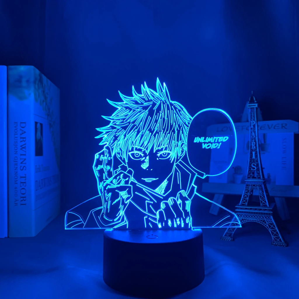 Anime Lamp Jujutsu Kaisen Satoru Gojo Led Night Light for Bedroom Decor Birthday Gift Satoru Gojo Light Jujutsu Kaisen Prize
Anime Lamp Jujutsu Kaisen Satoru Gojo Led Night Light for Bedroom Decor Birthday Gift Satoru Gojo Light Jujutsu Kaisen Prize