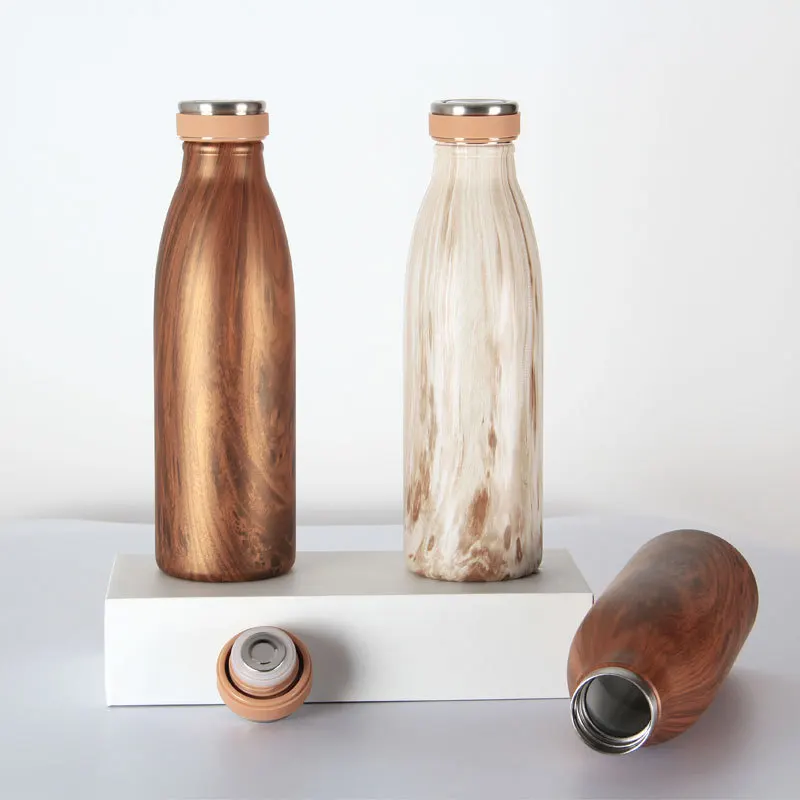 500ML Wood color Stainless Steel Thermos Coke Shape Vacuum Water Bottle Keep Hot and Cold Insulated Vacuum Flask for Sport 
500ML Wood color Stainless Steel Thermos Coke Shape Vacuum Water Bottle Keep Hot and Cold Insulated Vacuum Flask for Sport