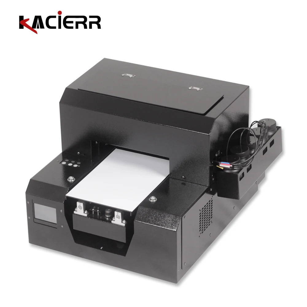 UV A4 size LED flatbed printer inkjet has five-color ink pattern printing, which can print on leather/silicone materials
UV A4 size LED flatbed printer inkjet has five-color ink pattern printing, which can print on leather/silicone materials