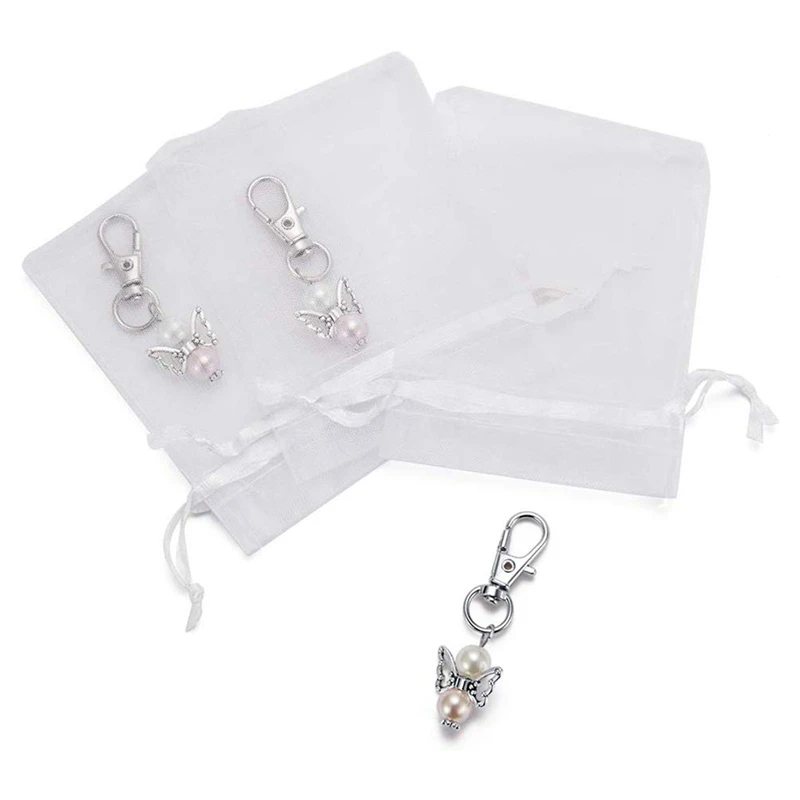 

30 Pieces Organza Bags Wedding Favors Baptism Pendants Christmas Communion Confirmation Gifts For Guests