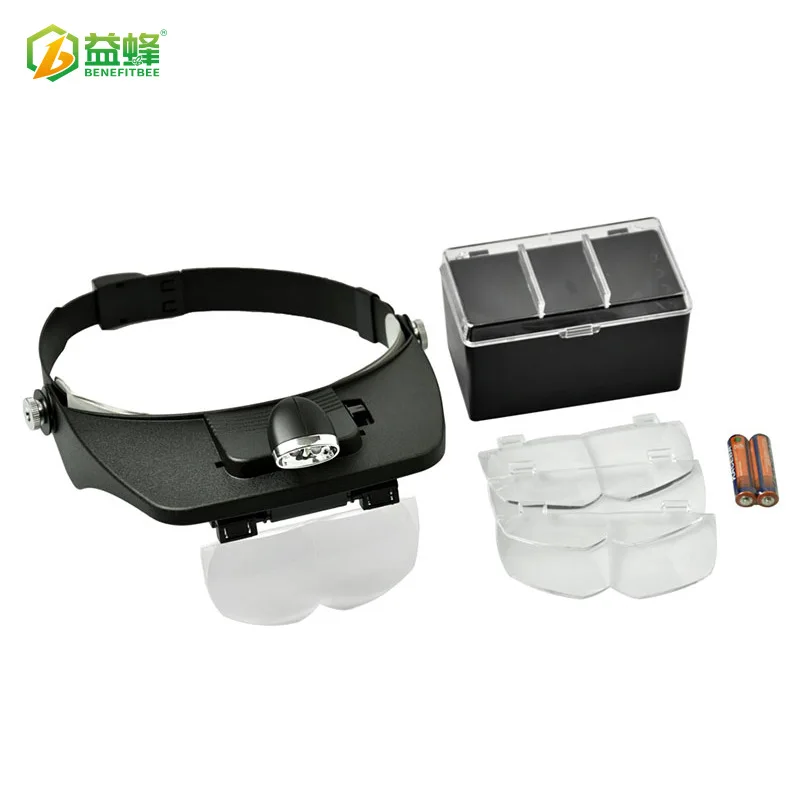Head Loupe Magnifier with Lights Hands Free Headband Magnifying Glass for Reading Watch & Electronic Repair Sewing
Head Loupe Magnifier with Lights Hands Free Headband Magnifying Glass for Reading Watch & Electronic Repair Sewing