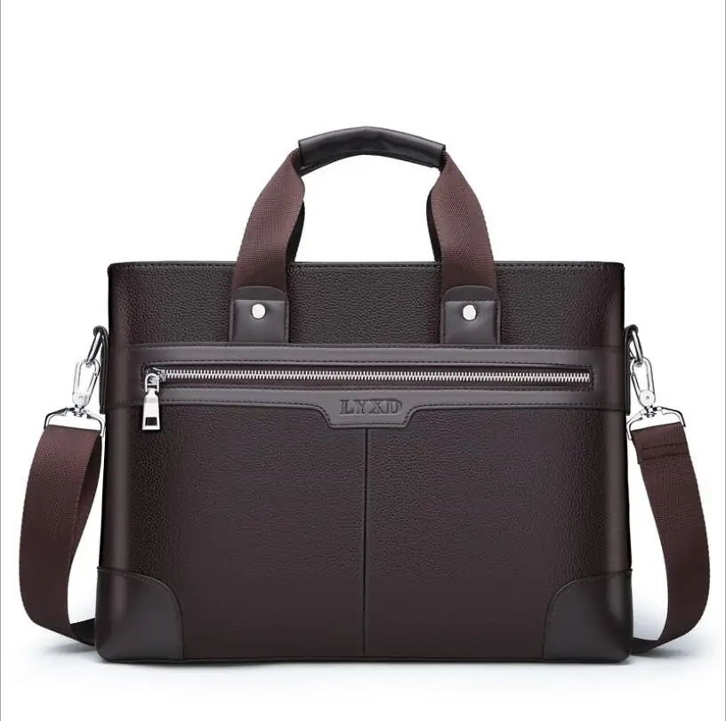 WEIXIER Men PU Leather Shoulder Fashion Business Bags Handbags Black Bag Men For Document Leather Laptop Briefcases Bag
WEIXIER Men PU Leather Shoulder Fashion Business Bags Handbags Black Bag Men For Document Leather Laptop Briefcases Bag