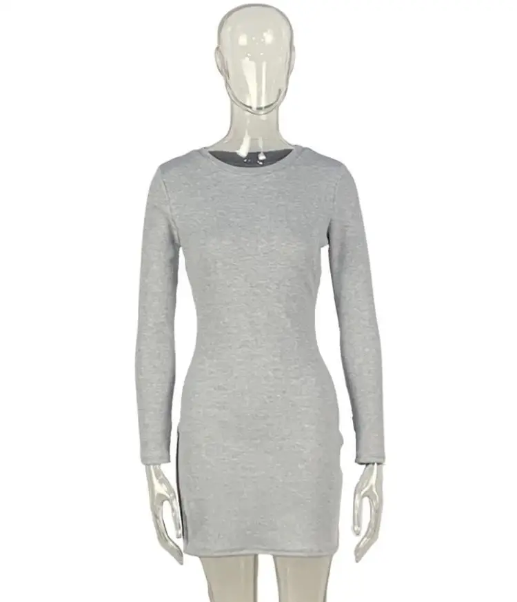 women's wear new cross-border ins wind zipper open fork long-sleeved slim bottom bag hip dress
women's wear new cross-border ins wind zipper open fork long-sleeved slim bottom bag hip dress