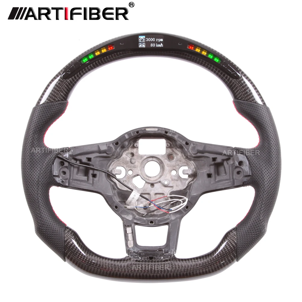 Светодиодный руль из углеродного волокна для VW GTI Golf Scirocco Polo Jetta Tiguan Passat Touran Arteon GTI
Светодиодный руль из углеродного волокна для VW GTI Golf Scirocco Polo Jetta Tiguan Passat Touran Arteon GTI