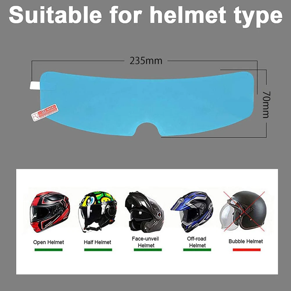 4pcs Motorcycle Helmet Patch Film General-Purpose Helmet Anti-Fog Film High-Definition Lens Stickers High Quality Anti-rain Film
4pcs Motorcycle Helmet Patch Film General-Purpose Helmet Anti-Fog Film High-Definition Lens Stickers High Quality Anti-rain Film