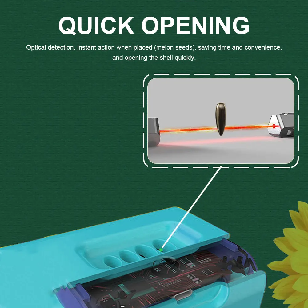 Automatic Melon Seed Machine Electric Peeler Lazy Man Kitchen Peeling Tool Protect Teeth Save Time Free Hands
Automatic Melon Seed Machine Electric Peeler Lazy Man Kitchen Peeling Tool Protect Teeth Save Time Free Hands