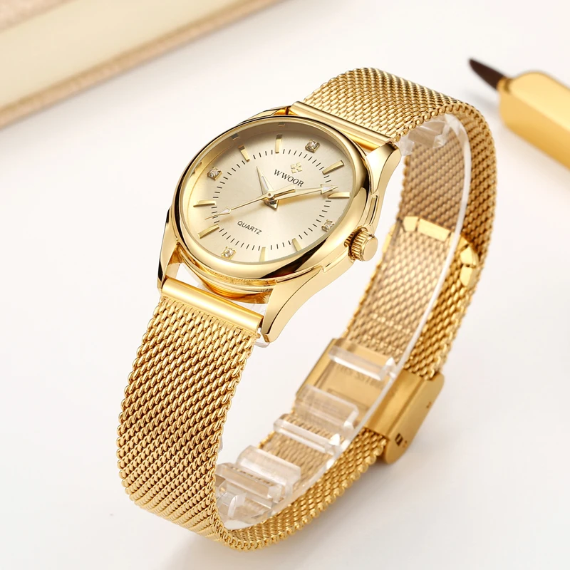 Rose Gold Women Watches 2021 Luxury Brand Diamond Quartz Ladies Wrist Watch Dress Female Watch For Women Reloj Mujer 2020 
Rose Gold Women Watches 2021 Luxury Brand Diamond Quartz Ladies Wrist Watch Dress Female Watch For Women Reloj Mujer 2020