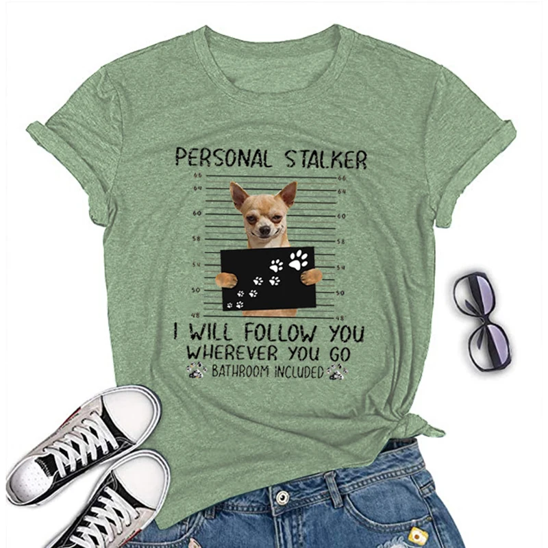 Для женщин футболки короткий рукав футболки с округлым вырезом Тренировки топы с изображением милой собачки свободный покрой J55
Для женщин футболки короткий рукав футболки с округлым вырезом Тренировки топы с изображением милой собачки свободный покрой J55