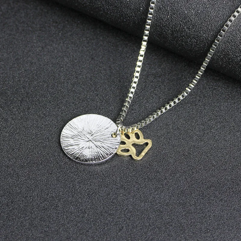 Lovely Live Love Rescue Hand Carved Paw Pendant Chain Necklace Fashion Jewelry
Lovely Live Love Rescue Hand Carved Paw Pendant Chain Necklace Fashion Jewelry